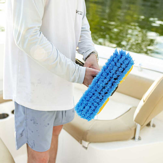 Soft brush for the rollable boat hook